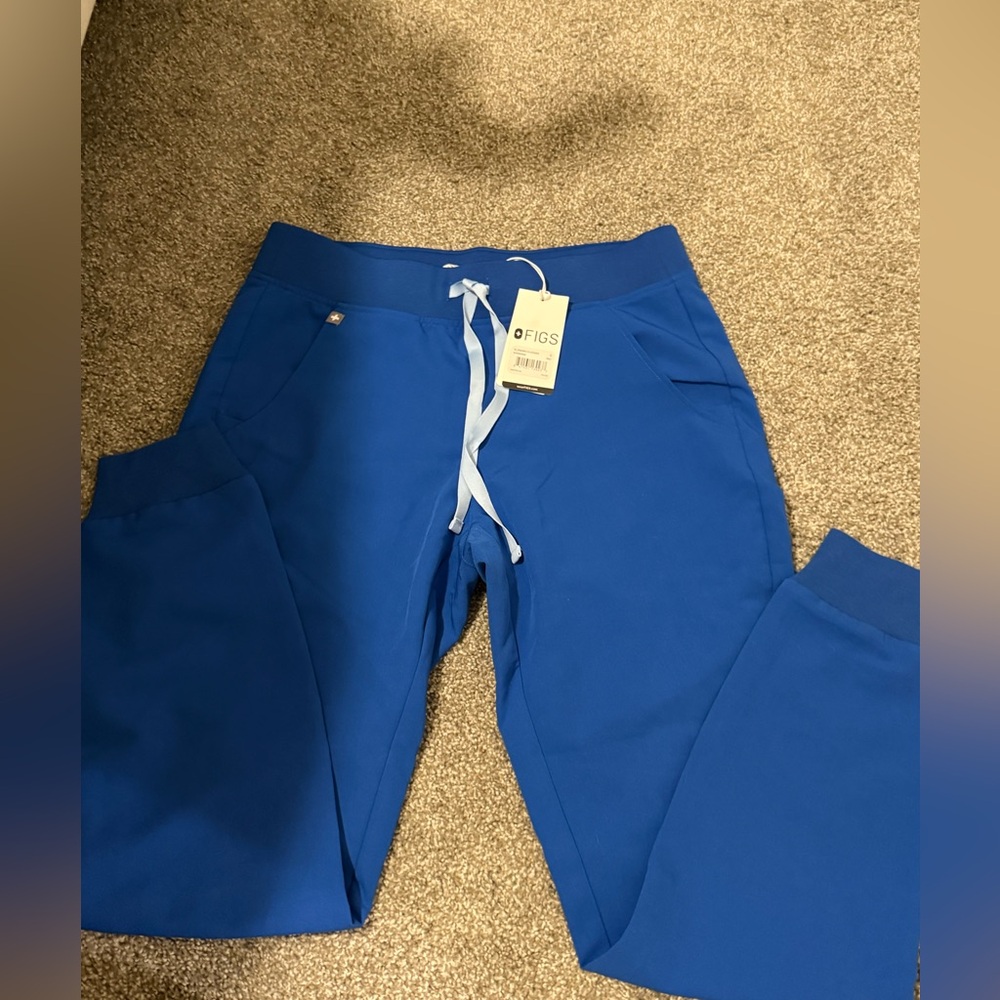 NWT Figs Royal Blue Joggers Size S